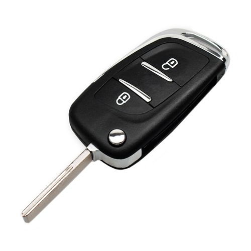 Выкидной ключ, корпус под чип, 2кн, Peugeot, ниша CE0523, HU83, NEW 7000005943 фото