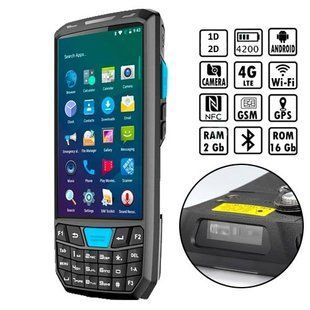 Терминал сбора данных 2D ТСД 035 4.5" Helio A22 2/16ГБ 4G Android Newland, док-станция 7000003880 фото