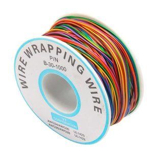 Провод монтажный 30AWG 0.25мм 240м 8 цветов для монтажа накруткой 7000001085 фото