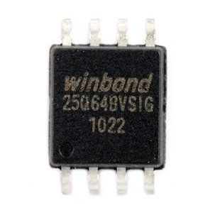 Чип W25Q64 W25Q64BVSIG SOP-8, 64Мб Flash SPI 7000002626 фото