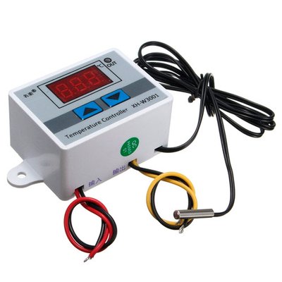 Терморегулятор термостат цифровой XH-W3001 -50~110С 220В 1500Вт 7000001014 фото